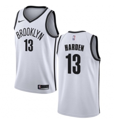 Men Nike Brooklyn Nets 13 James Harden White NBA Swingman Association Edition Jersey Men Nike Brooklyn Nets 13 James Harden White NBA Swingman Association Edition Jersey