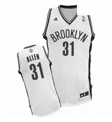 Mens Adidas Brooklyn Nets 31 Jarrett Allen Swingman White Home NBA Jersey Mens Adidas Brooklyn Nets 31 Jarrett Allen Swingman White Home NBA Jersey