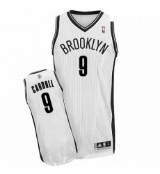 Mens Adidas Brooklyn Nets 9 DeMarre Carroll Authentic White Home NBA Jersey Mens Adidas Brooklyn Nets 9 DeMarre Carroll Authentic White Home NBA Jersey