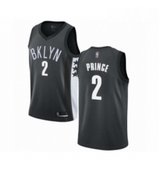 Mens Brooklyn Nets 2 Taurean Prince Authentic Gray Basketball Jersey Statement Edition Mens Brooklyn Nets 2 Taurean Prince Authentic Gray Basketball Jersey Statement Edition