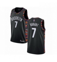 Mens Brooklyn Nets 7 Kevin Durant Authentic Black Basketball Jersey 2018 19 City Edition Mens Brooklyn Nets 7 Kevin Durant Authentic Black Basketball Jersey 2018 19 City Edition