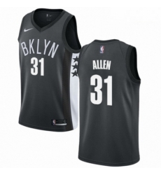Mens Nike Brooklyn Nets 31 Jarrett Allen Authentic Gray NBA Jersey Statement Edition Mens Nike Brooklyn Nets 31 Jarrett Allen Authentic Gray NBA Jersey Statement Edition
