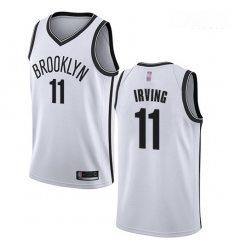 Nets #11 Kyrie Irving White Basketball Swingman Association Edition Jersey Nets #11 Kyrie Irving White Basketball Swingman Association Edition Jersey