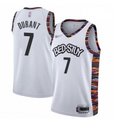 Nets 7 Kevin Durant White Basketball Swingman City Edition 2019 20 Jersey Nets 7 Kevin Durant White Basketball Swingman City Edition 2019 20 Jersey