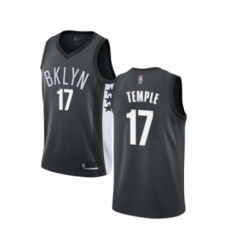 Womens Brooklyn Nets 17 Garrett Temple Authentic Gray Basketball Jersey Statement Edition Womens Brooklyn Nets 17 Garrett Temple Authentic Gray Basketball Jersey Statement Edition