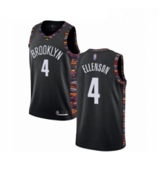 Womens Brooklyn Nets 4 Henry Ellenson Swingman Black Basketball Jersey 2018 19 City Edition Womens Brooklyn Nets 4 Henry Ellenson Swingman Black Basketball Jersey 2018 19 City Edition