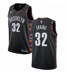 Womens Nike Brooklyn Nets 32 Julius Erving Swingman Black NBA Jersey 2018 19 City Edition Womens Nike Brooklyn Nets 32 Julius Erving Swingman Black NBA Jersey 2018 19 City Edition