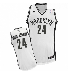 Youth Adidas Brooklyn Nets 24 Rondae Hollis Jefferson Swingman White Home NBA Jersey Youth Adidas Brooklyn Nets 24 Rondae Hollis Jefferson Swingman White Home NBA Jersey