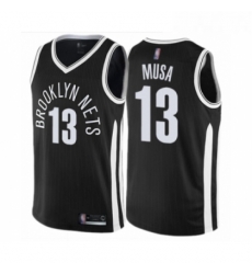 Youth Brooklyn Nets 13 Dzanan Musa Swingman Black Basketball Jersey City Edition Youth Brooklyn Nets 13 Dzanan Musa Swingman Black Basketball Jersey City Edition