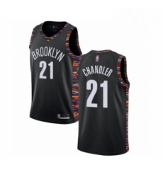 Youth Brooklyn Nets 21 Wilson Chandler Swingman Black Basketball Jersey 2018 19 City Edition Youth Brooklyn Nets 21 Wilson Chandler Swingman Black Basketball Jersey 2018 19 City Edition