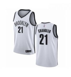 Youth Brooklyn Nets 21 Wilson Chandler Swingman White Basketball Jersey Association Edition Youth Brooklyn Nets 21 Wilson Chandler Swingman White Basketball Jersey Association Edition