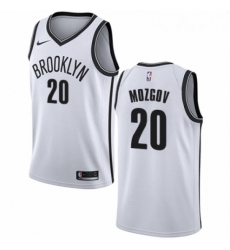 Youth Nike Brooklyn Nets 20 Timofey Mozgov Authentic White NBA Jersey Association Edition Youth Nike Brooklyn Nets 20 Timofey Mozgov Authentic White NBA Jersey Association Edition