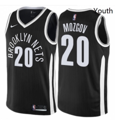 Youth Nike Brooklyn Nets 20 Timofey Mozgov Swingman Black NBA Jersey City Edition Youth Nike Brooklyn Nets 20 Timofey Mozgov Swingman Black NBA Jersey City Edition