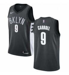 Youth Nike Brooklyn Nets 9 DeMarre Carroll Authentic Gray NBA Jersey Statement Edition Youth Nike Brooklyn Nets 9 DeMarre Carroll Authentic Gray NBA Jersey Statement Edition