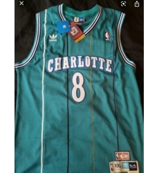 Charlotte 8 Kobe Bryant Teal Throwback Jersey Charlotte 8 Kobe Bryant Teal Throwback Jersey