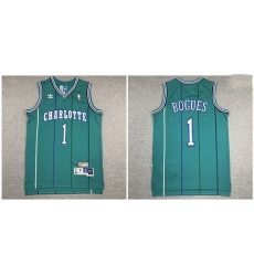 Hornets 1 Muggsy Bogues Green Hardwood Classics Jersey Hornets 1 Muggsy Bogues Green Hardwood Classics Jersey