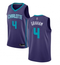 Hornets 4 Devonte Graham Purple Basketball Jordan Swingman Statement Edition Jersey Hornets 4 Devonte Graham Purple Basketball Jordan Swingman Statement Edition Jersey