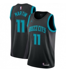 Men Nike Charlotte Hornets 11 Cody Martin Black NBA Jordan Swingman City Edition 2018 19 Jersey Men Nike Charlotte Hornets 11 Cody Martin Black NBA Jordan Swingman City Edition 2018 19 Jersey