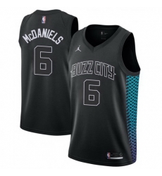Men Nike Charlotte Hornets 6 Jalen McDaniels Black NBA Jordan Swingman City Edition Jersey Men Nike Charlotte Hornets 6 Jalen McDaniels Black NBA Jordan Swingman City Edition Jersey