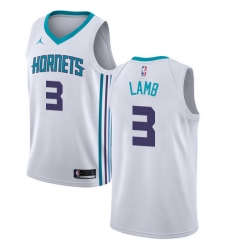 Nike Hornets #3 Jeremy Lamb White NBA Jordan Swingman Association Edition Jersey Nike Hornets #3 Jeremy Lamb White NBA Jordan Swingman Association Edition Jersey