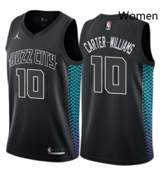 Womens Nike Jordan Charlotte Hornets 10 Michael Carter Williams Swingman Black NBA Jersey City Edition Womens Nike Jordan Charlotte Hornets 10 Michael Carter Williams Swingman Black NBA Jersey City Edition
