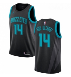 Womens Nike Jordan Charlotte Hornets 14 Michael Kidd Gilchrist Swingman Black NBA Jersey 2018 19 City Edition Womens Nike Jordan Charlotte Hornets 14 Michael Kidd Gilchrist Swingman Black NBA Jersey 2018 19 City Edition