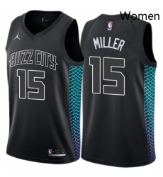 Womens Nike Jordan Charlotte Hornets 15 Percy Miller Swingman Black NBA Jersey City Edition Womens Nike Jordan Charlotte Hornets 15 Percy Miller Swingman Black NBA Jersey City Edition