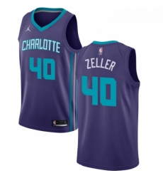 Womens Nike Jordan Charlotte Hornets 40 Cody Zeller Authentic Purple NBA Jersey Statement Edition Womens Nike Jordan Charlotte Hornets 40 Cody Zeller Authentic Purple NBA Jersey Statement Edition