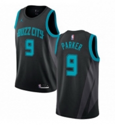 Womens Nike Jordan Charlotte Hornets 9 Tony Parker Swingman Black NBA Jersey 2018 19 City Edition Womens Nike Jordan Charlotte Hornets 9 Tony Parker Swingman Black NBA Jersey 2018 19 City Edition