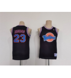 Bulls 23 Michael Jordan Black Tune Squad Stitched Basketball Jersey Bulls 23 Michael Jordan Black Tune Squad Stitched Basketball Jersey
