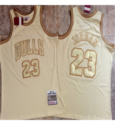 Bulls 23 Michael Jordan Cream 1997 98 Hardwood Classics Jersey Bulls 23 Michael Jordan Cream 1997 98 Hardwood Classics Jersey
