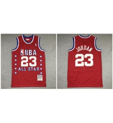 Bulls 23 Michael Jordan Red 1989 All Star Hardwood Classics Jersey Bulls 23 Michael Jordan Red 1989 All Star Hardwood Classics Jersey