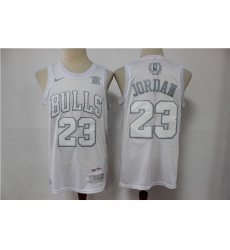 Bulls 23 Michael Jordan White MVP Nike Swingman Jersey Bulls 23 Michael Jordan White MVP Nike Swingman Jersey