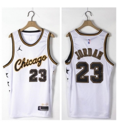 Men Bulls 23 Michael Jordan White Commemorative Edition Jordan Brand Swingman Jersey Men Bulls 23 Michael Jordan White Commemorative Edition Jordan Brand Swingman Jersey