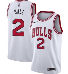 Men Chicago Bulls 2 Lonzo Ball Jersey White_ u526F u672C Men Chicago Bulls 2 Lonzo Ball Jersey White_ u526F u672C