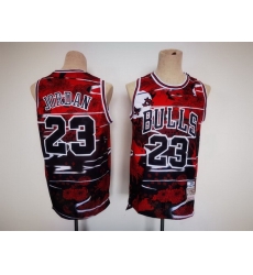 Men Chicago Bulls 23 Michael Jordan Red Black Stitched Jersey Men Chicago Bulls 23 Michael Jordan Red Black Stitched Jersey