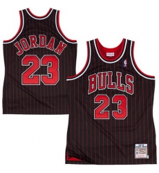 Men Chicago Bulls 23 Michael Jordan Throwback Prinstripe Jersey Men Chicago Bulls 23 Michael Jordan Throwback Prinstripe Jersey