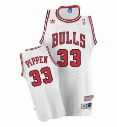 Mens Adidas Chicago Bulls 33 Scottie Pippen Swingman White Throwback NBA Jersey Mens Adidas Chicago Bulls 33 Scottie Pippen Swingman White Throwback NBA Jersey