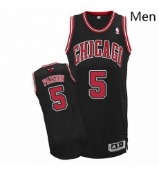 Mens Adidas Chicago Bulls 5 John Paxson Authentic Black Alternate NBA Jersey Mens Adidas Chicago Bulls 5 John Paxson Authentic Black Alternate NBA Jersey
