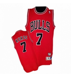 Mens Adidas Chicago Bulls 7 Tony Kukoc Swingman Red Throwback NBA Jersey Mens Adidas Chicago Bulls 7 Tony Kukoc Swingman Red Throwback NBA Jersey
