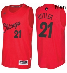 Mens Chicago Bulls 21 Jimmy Butler Red 2016 2017 Christmas Day NBA Swingman Jersey Mens Chicago Bulls 21 Jimmy Butler Red 2016 2017 Christmas Day NBA Swingman Jersey