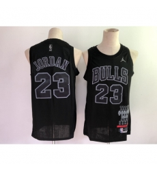 Men's Chicago Bulls #23 Michael Jordan Nike Black Swingman Player Jersey Men's Chicago Bulls #23 Michael Jordan Nike Black Swingman Player Jersey