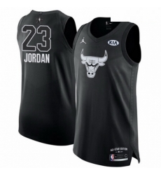 Mens Nike Chicago Bulls 23 Michael Jordan Authentic Black 2018 All Star Game Mens Nike Chicago Bulls 23 Michael Jordan Authentic Black 2018 All Star Game