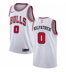 Womens Nike Chicago Bulls 0 Sean Kilpatrick Swingman White NBA Jersey Association Edition Womens Nike Chicago Bulls 0 Sean Kilpatrick Swingman White NBA Jersey Association Edition