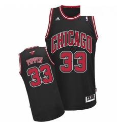 Youth Adidas Chicago Bulls 33 Scottie Pippen Swingman Black Alternate NBA Jersey Youth Adidas Chicago Bulls 33 Scottie Pippen Swingman Black Alternate NBA Jersey