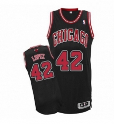 Youth Adidas Chicago Bulls 42 Robin Lopez Authentic Black Alternate NBA Jersey Youth Adidas Chicago Bulls 42 Robin Lopez Authentic Black Alternate NBA Jersey