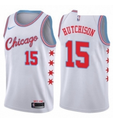 Youth Nike Chicago Bulls 15 Chandler Hutchison Swingman White NBA Jersey City Edition Youth Nike Chicago Bulls 15 Chandler Hutchison Swingman White NBA Jersey City Edition