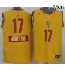 Cavaliers 17 Anderson Varejao Yellow 2014 15 Christmas Day Stitched NBA Jersey Cavaliers 17 Anderson Varejao Yellow 2014 15 Christmas Day Stitched NBA Jersey