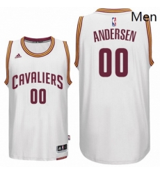 Cleveland Cavaliers 00 Chris Andersen New Swingman White Home Jersey Cleveland Cavaliers 00 Chris Andersen New Swingman White Home Jersey