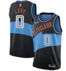 Men Cleveland Cavaliers 0 Kevin Love Black Blue Stitched Basketball Jersey Men Cleveland Cavaliers 0 Kevin Love Black Blue Stitched Basketball Jersey